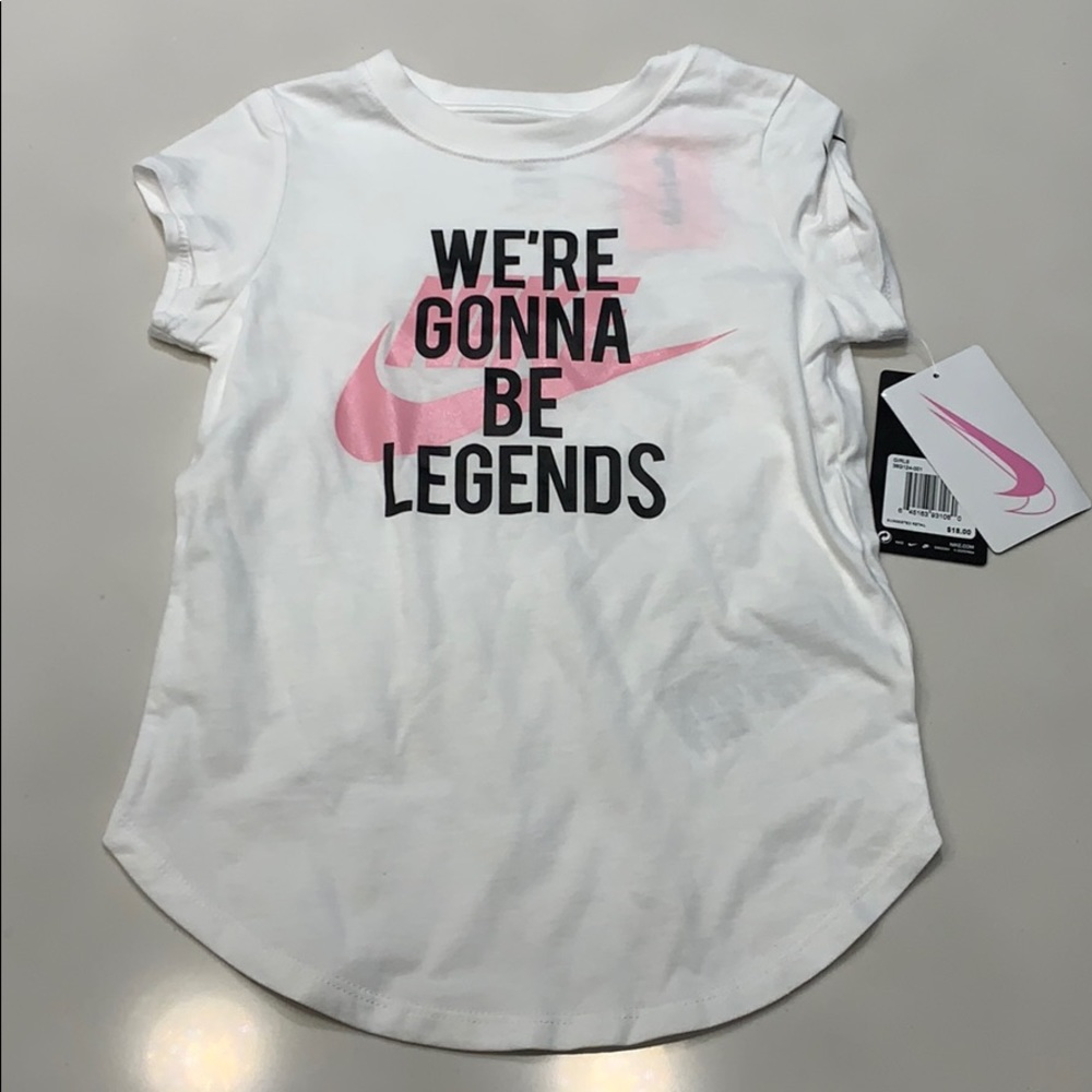 Nike Tee Shirt Girls Kids Size 6X